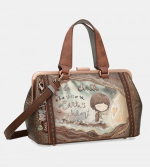 Crossbody Kabelka Anekke Core Kiss Clasp Bag Damske | 5462087-HJ
