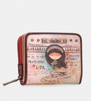 Penazenky Anekke Menire Small Rfid Wallet Damske | 8237195-IK