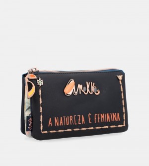 Penazenky Anekke Nature Pachamama Navy Blue Coin Purse Damske | 8732046-YS