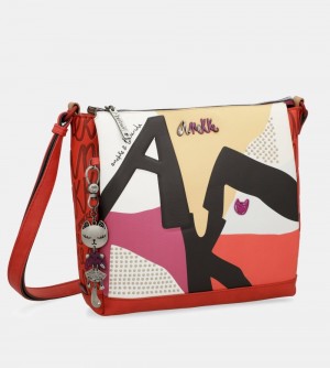 Taška Cez Rameno Anekke Fashion 3-compartment Crossbody Bag Damske | 3154827-YF