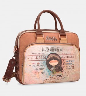 Tašky Na Dokumenty Anekke Menire Briefcase Damske | 3608412-ER
