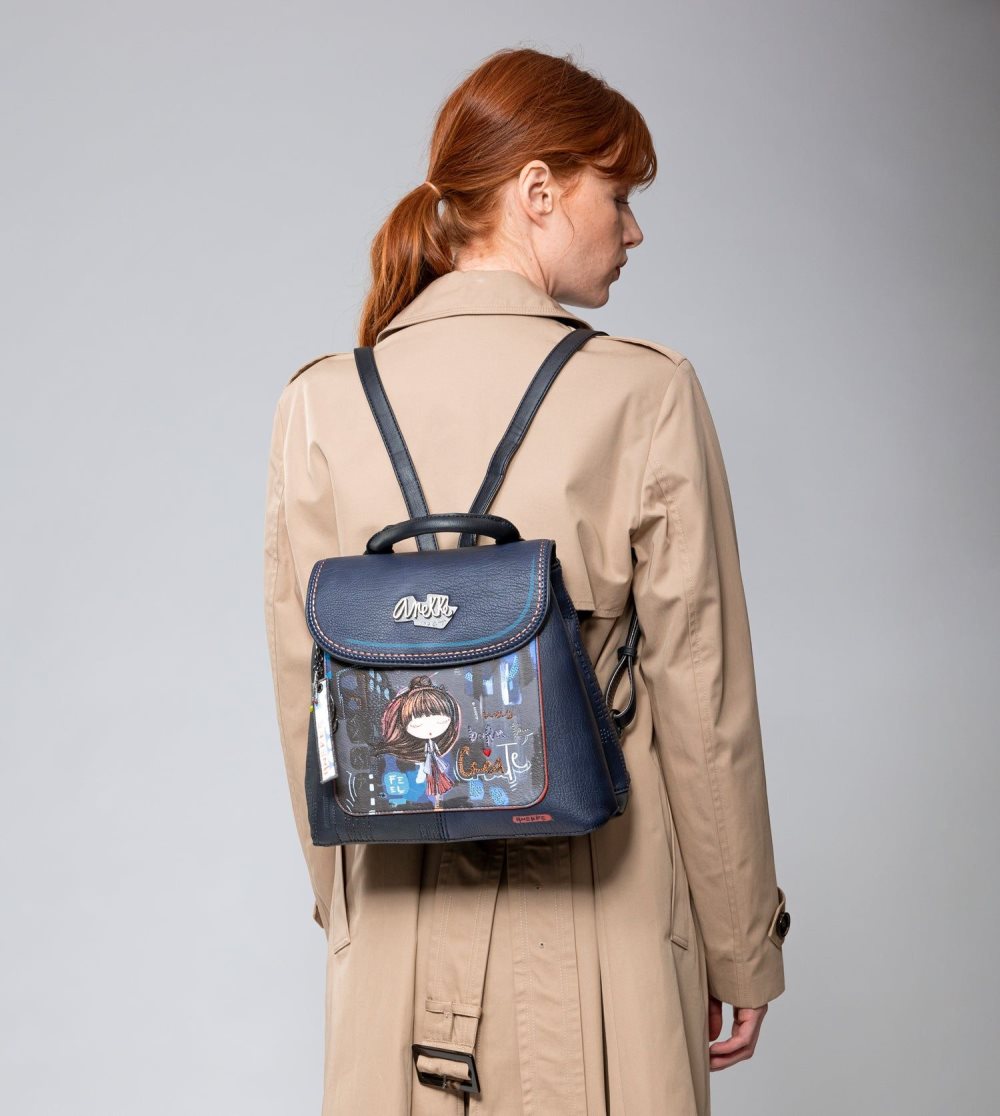 Batohy Anekke Contemporary Flap Backpack Contemporary Damske | 6320917-NC