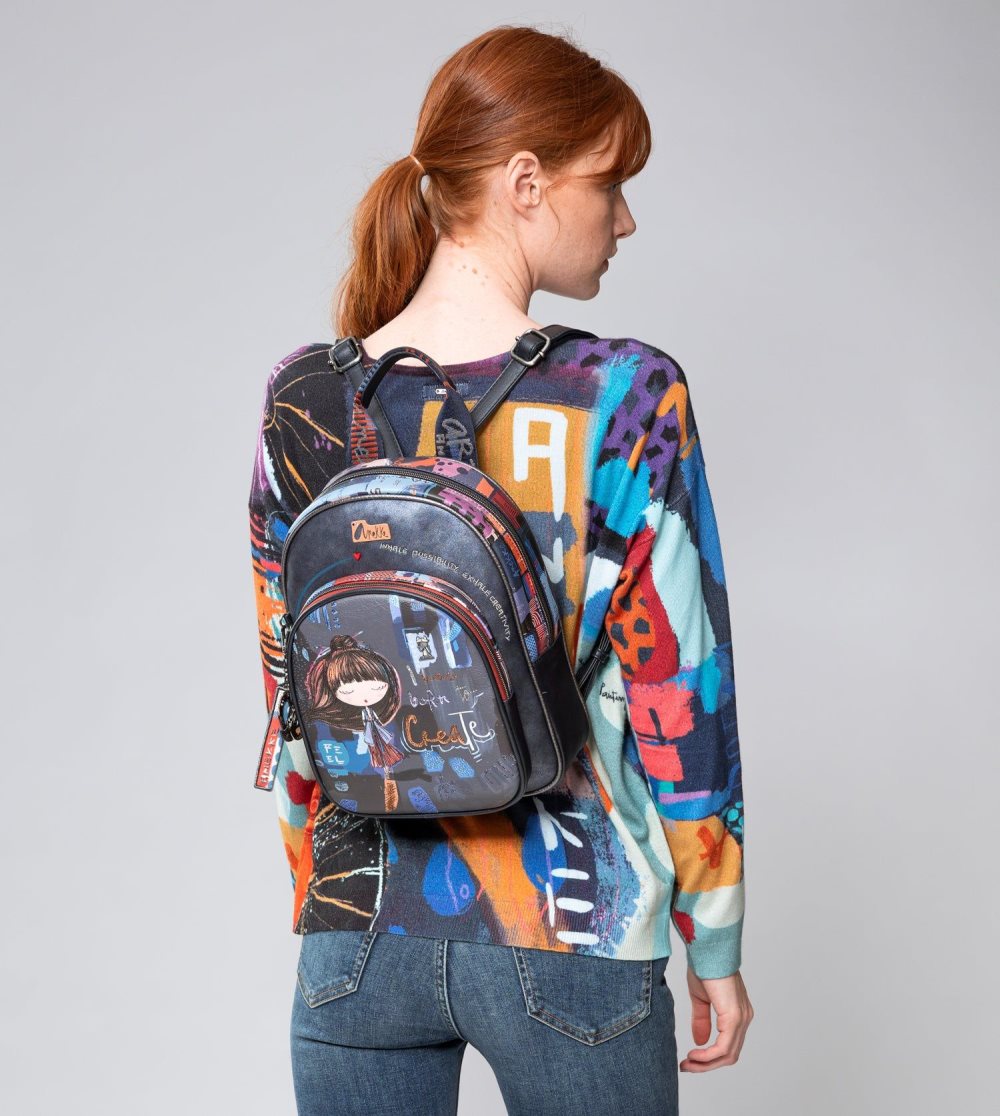 Batohy Anekke Contemporary Medium Sized Backpack Damske | 3086512-EL