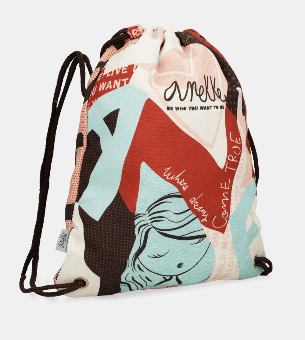 Batohy Anekke Fashion Fabric Drawstring Backpack Damske | 0732189-JM