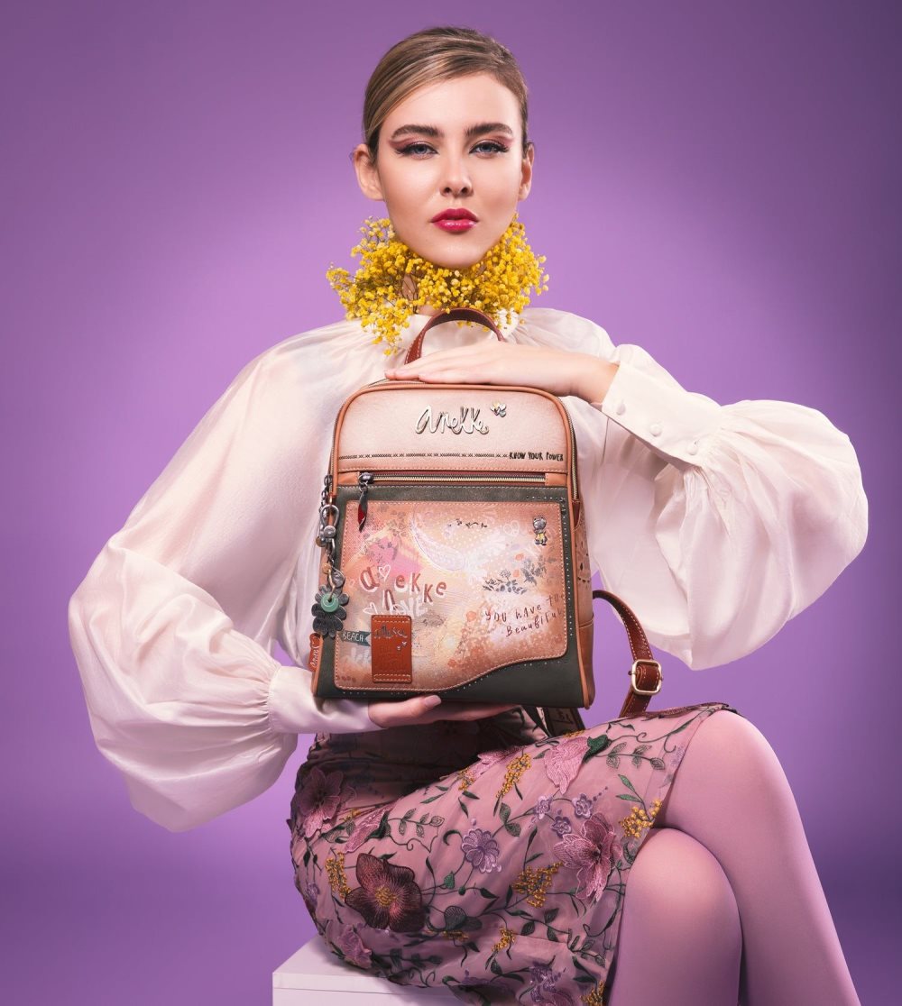 Batohy Anekke Flowers 2-compartment Backpack Damske | 6470239-HX