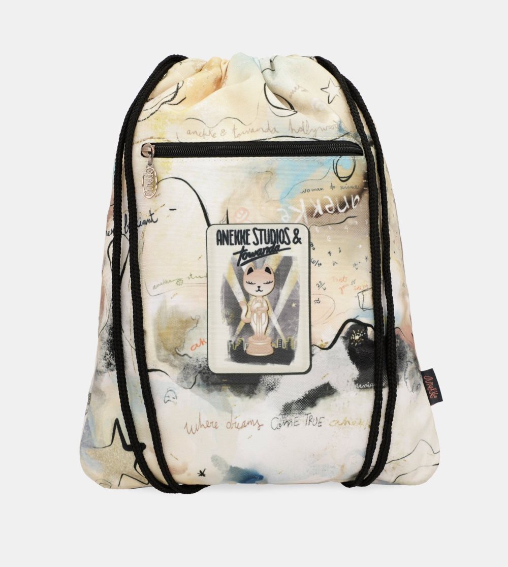 Batohy Anekke Hollywood Fabric Drawstring Backpack Damske | 1589426-TW