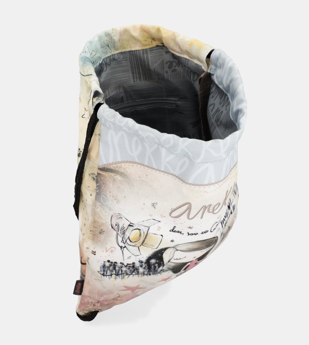 Batohy Anekke Hollywood Fabric Drawstring Backpack Damske | 1589426-TW