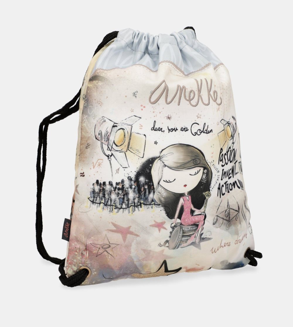 Batohy Anekke Hollywood Fabric Drawstring Backpack Damske | 1589426-TW
