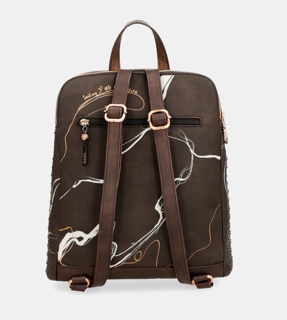 Batohy Anekke Nature Shodo 2 Compartment Backpack Brown Damske | 0261957-VD