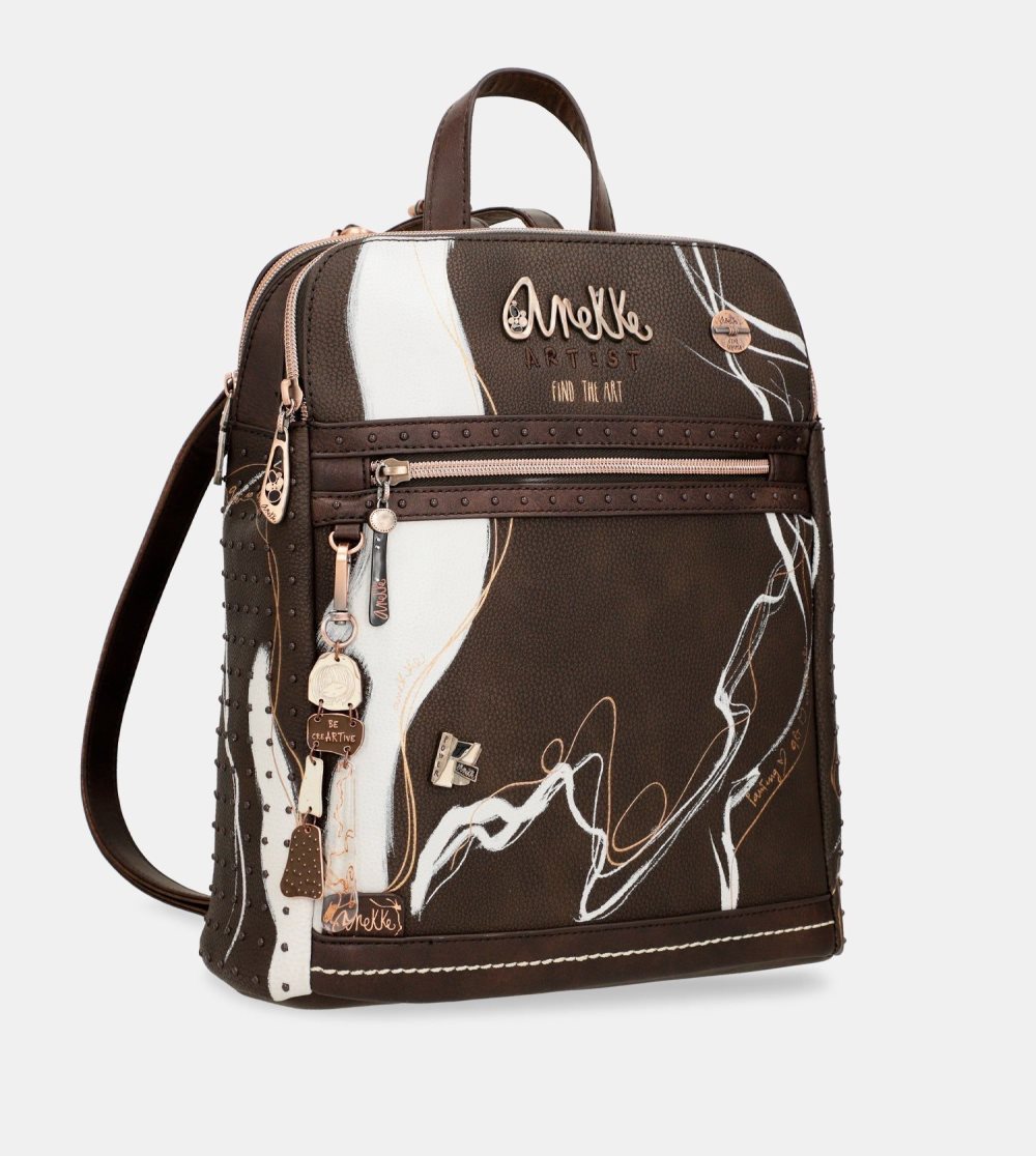 Batohy Anekke Nature Shodo 2 Compartment Backpack Brown Damske | 0261957-VD