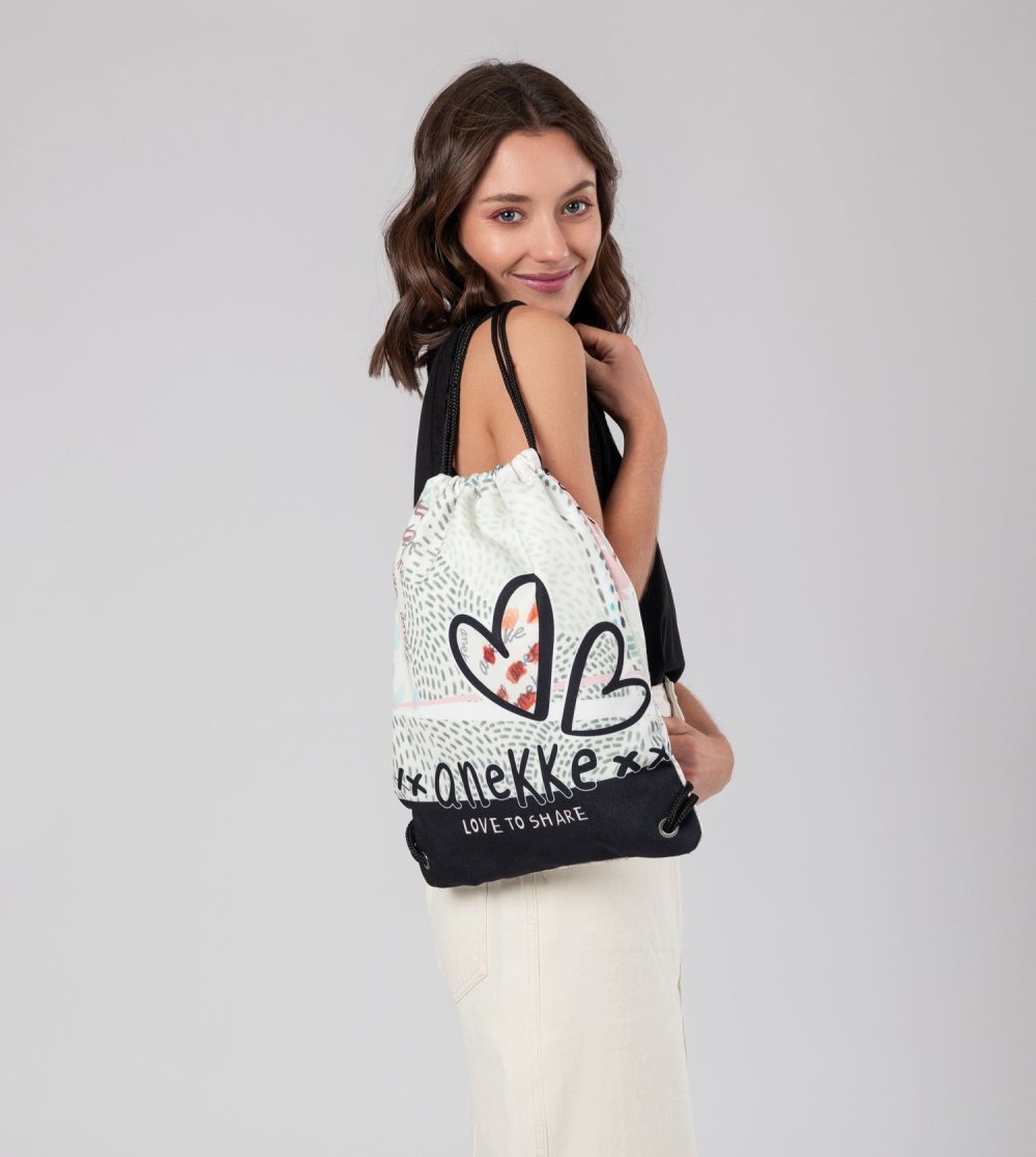 Batohy Anekke Sixties Fabric Drawstring Backpack Damske | 0842137-NK