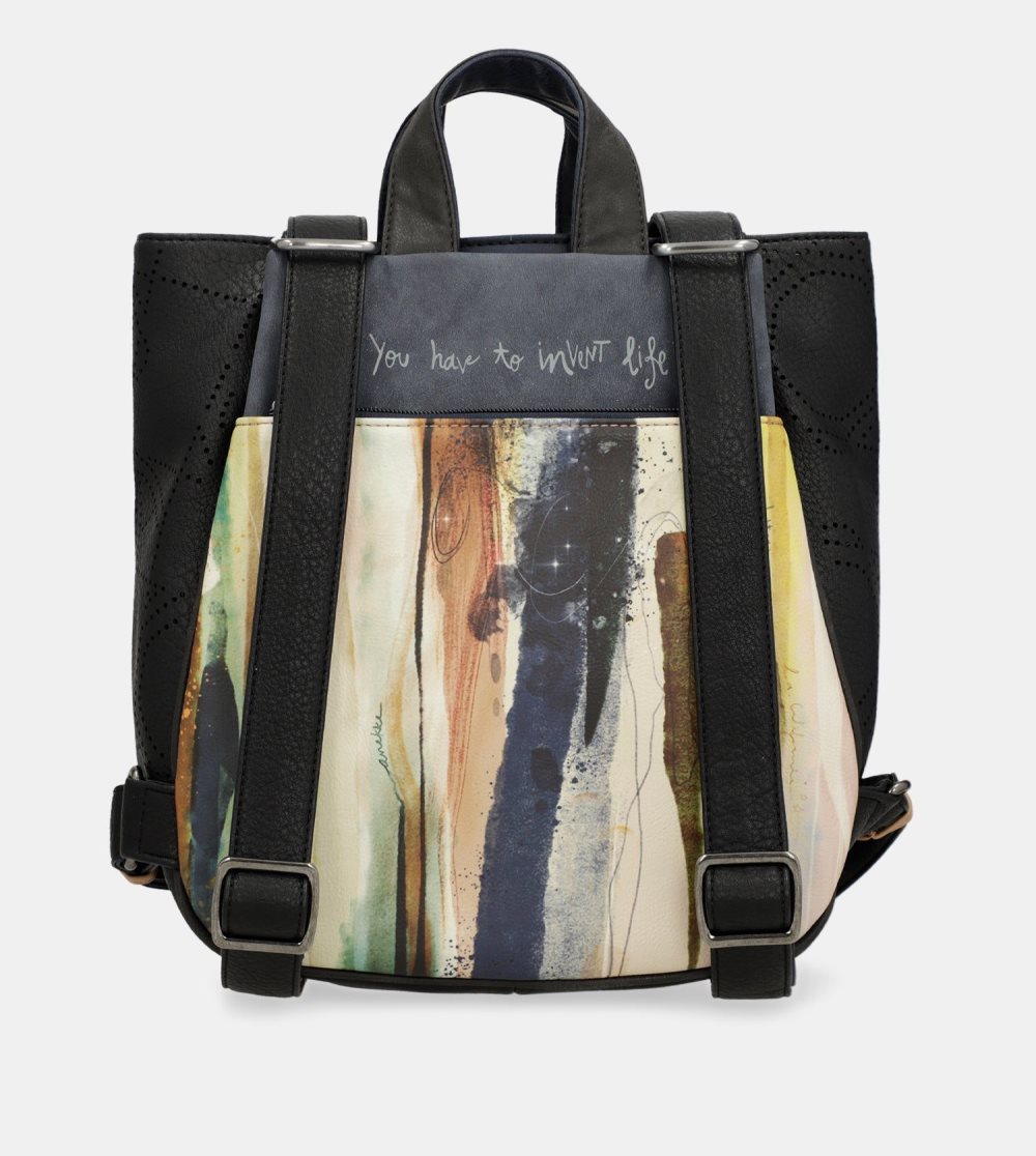 Batohy Anekke Studio Navy Blue Medium Backpack Damske | 3728694-CK