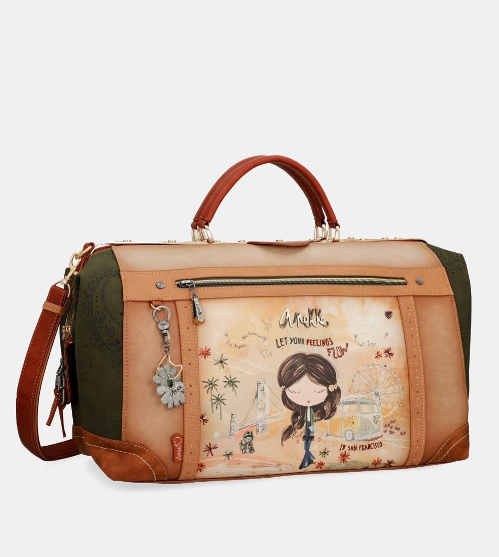 Cestovné Tašky Anekke Peace & Love Camel Travel Bag Damske | 7460238-TD