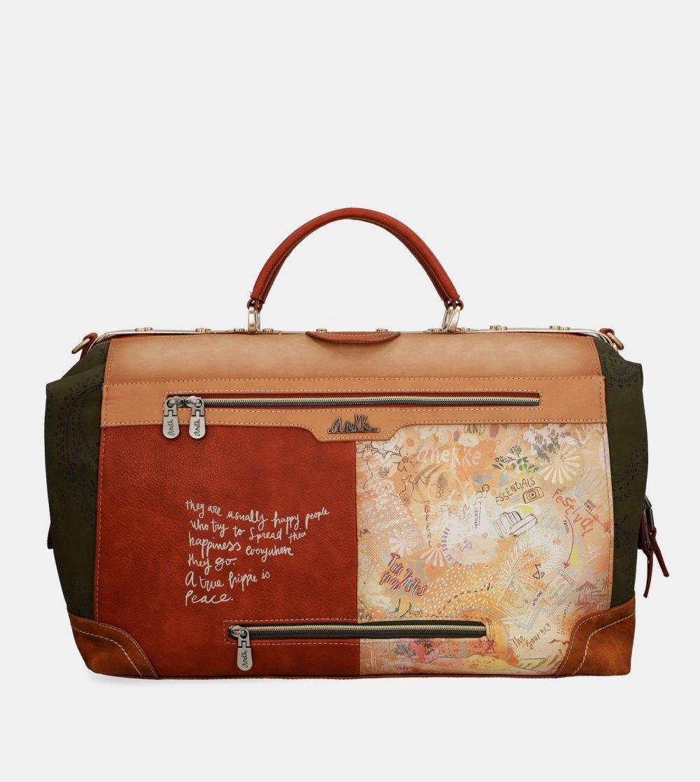 Cestovné Tašky Anekke Peace & Love Camel Travel Bag Damske | 7460238-TD
