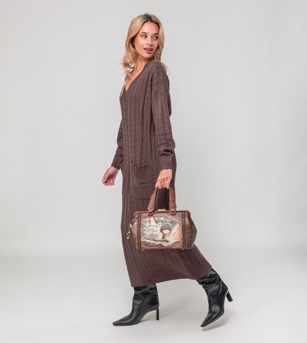 Crossbody Kabelka Anekke Core Kiss Clasp Bag Damske | 5462087-HJ