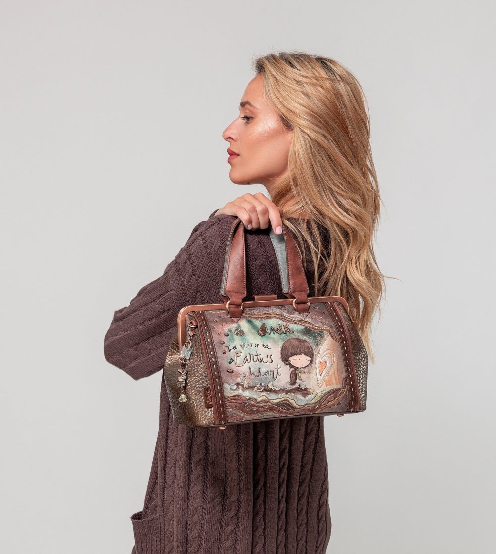 Crossbody Kabelka Anekke Core Kiss Clasp Bag Damske | 5462087-HJ