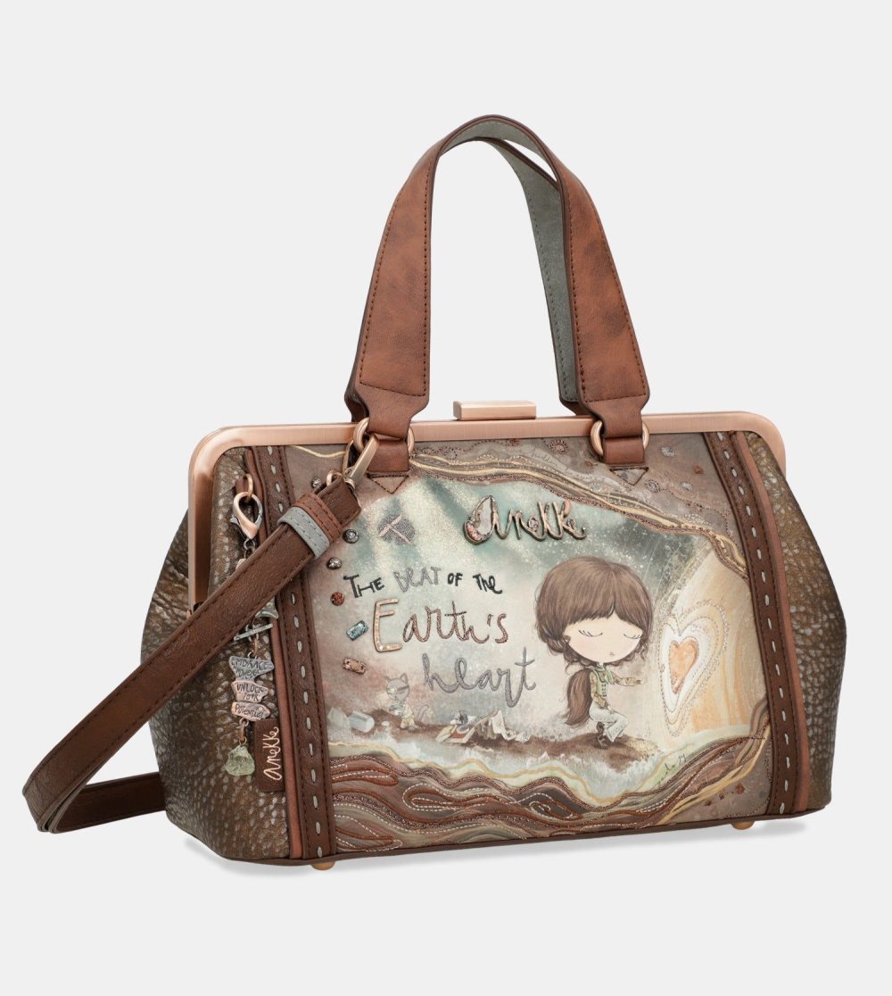 Crossbody Kabelka Anekke Core Kiss Clasp Bag Damske | 5462087-HJ