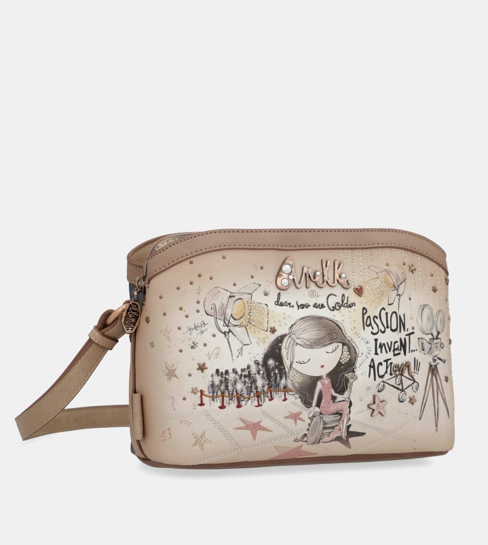 Crossbody Kabelka Anekke Hollywood 3-compartment Crossbody Bag Damske | 4017298-HZ