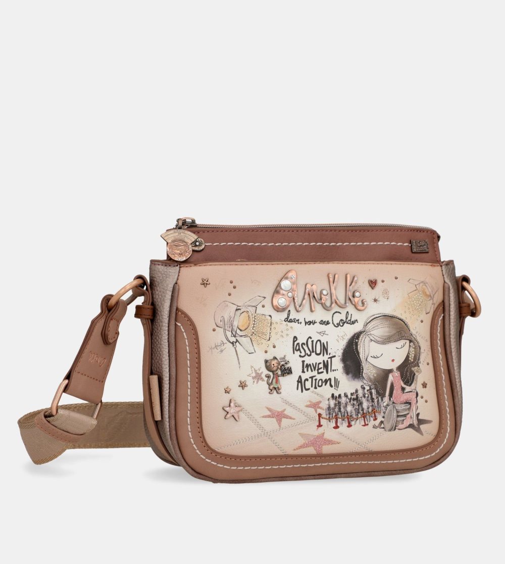 Crossbody Kabelka Anekke Hollywood 3-compartment Crossbody Bag Damske | 7310684-NK