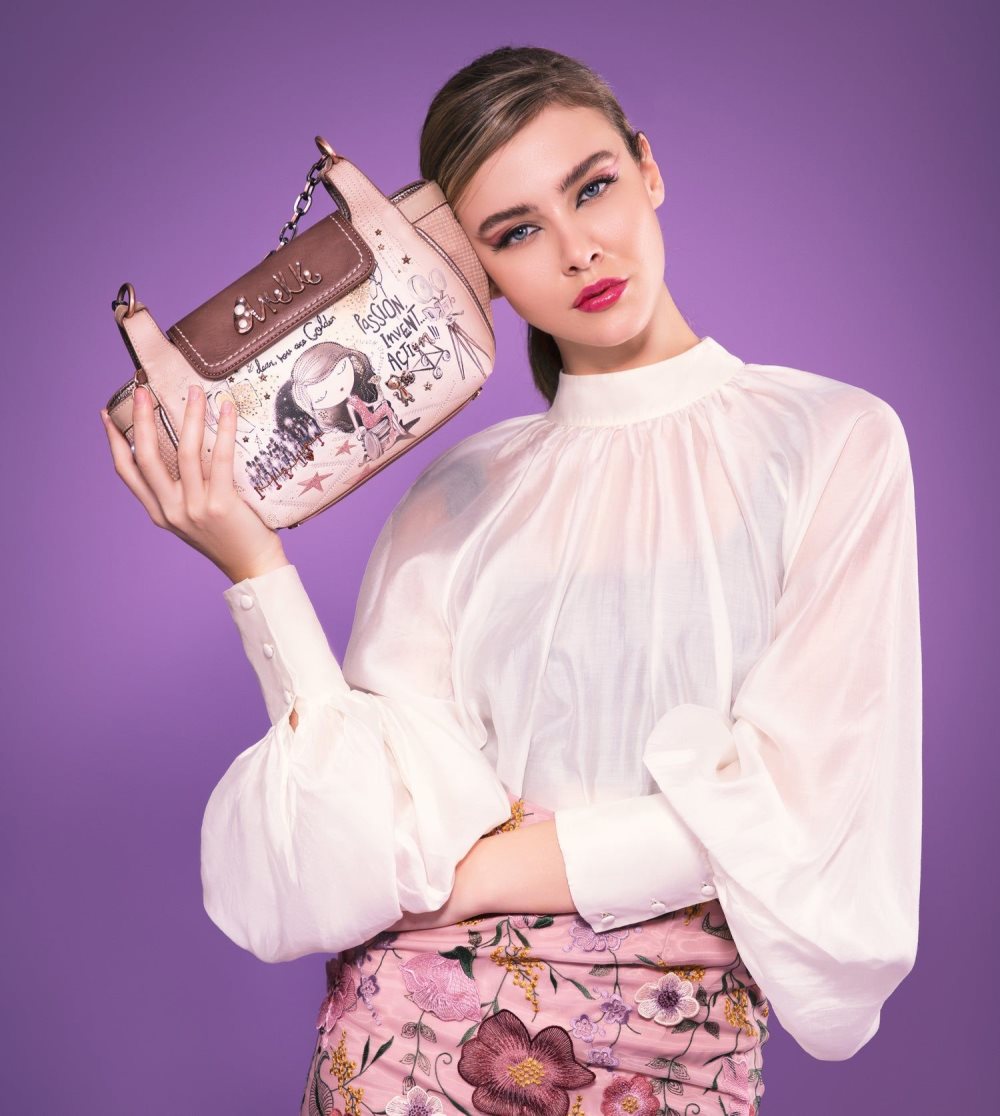 Crossbody Kabelka Anekke Hollywood Crossbody Bag With Metal Handle Damske | 3641298-RI