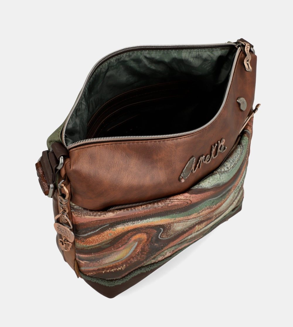 Crossbody Kabelka Anekke Outer Large Crossbody Bag With Pockets Damske | 9384162-BN