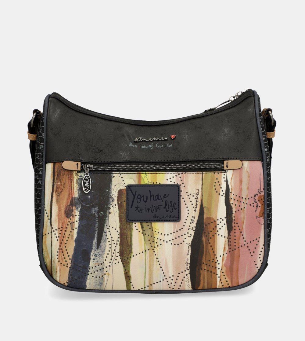Crossbody Kabelka Anekke Studio Navy Blue Large Crossbody Bag Damske | 0315248-VE