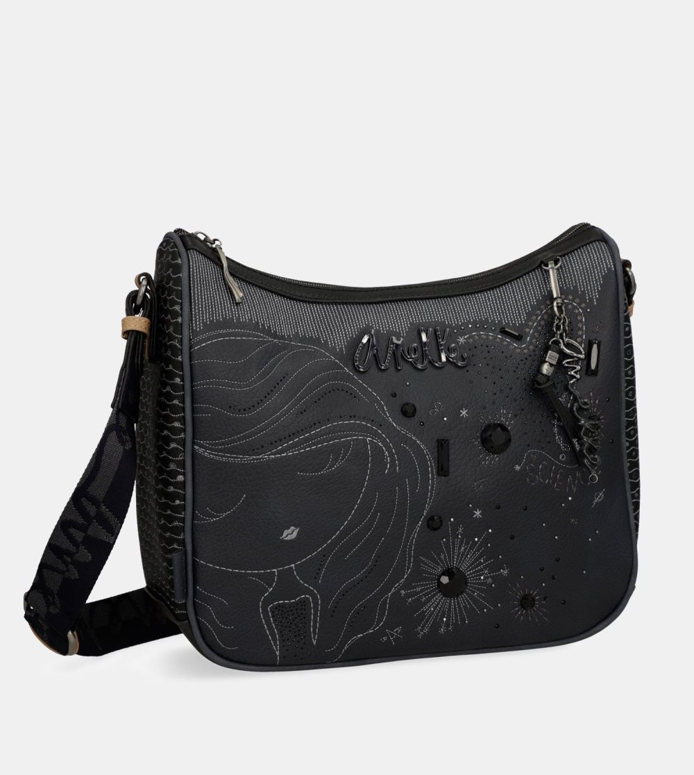 Crossbody Kabelka Anekke Studio Navy Blue Large Crossbody Bag Damske | 0315248-VE