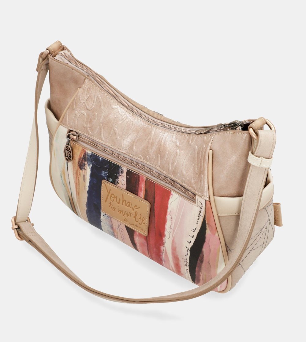 Crossbody Kabelka Anekke Studio Nude Large Crossbody Bag Damske | 1748296-TS