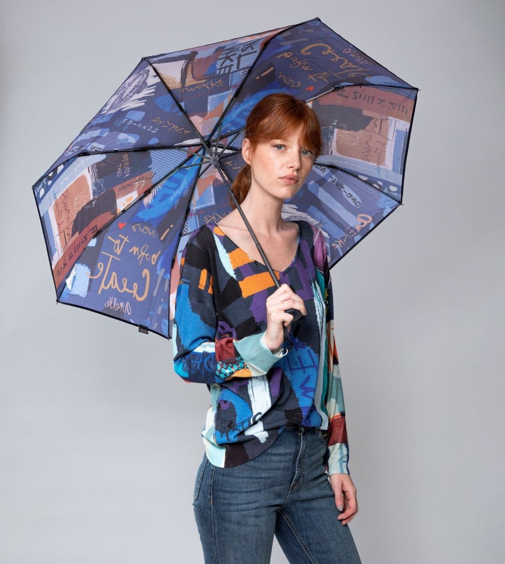 Dáždniky Anekke Contemporary Automatic Folding Umbrella Damske | 2085613-BY