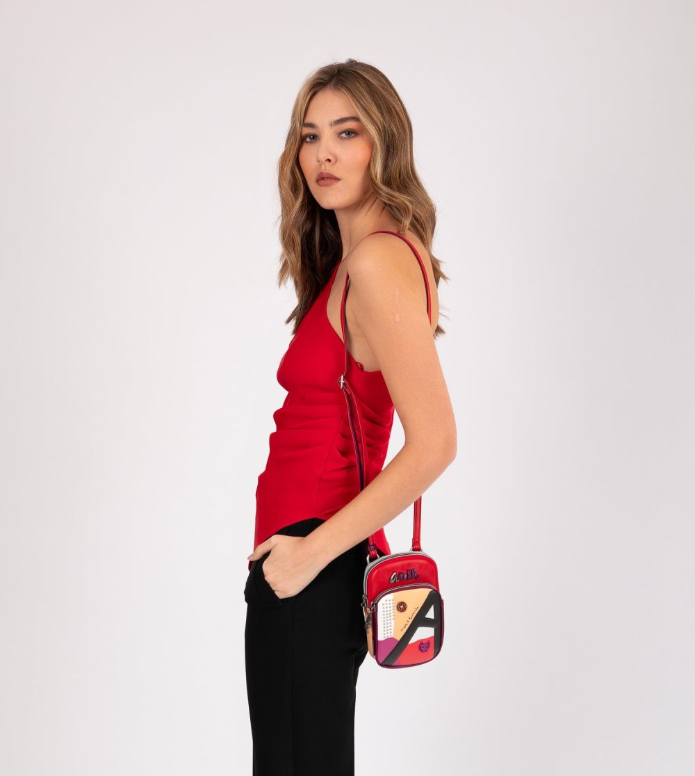 Glasses Cases Anekke Fashion Mini Crossbody Bag Damske | 1024893-RS