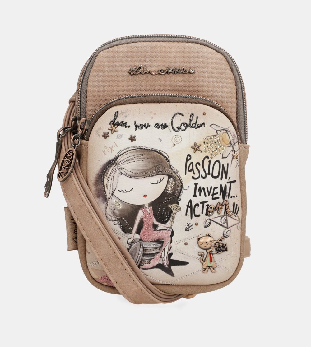 Glasses Cases Anekke Hollywood Crossbody Mini Bag Damske | 5729814-MO