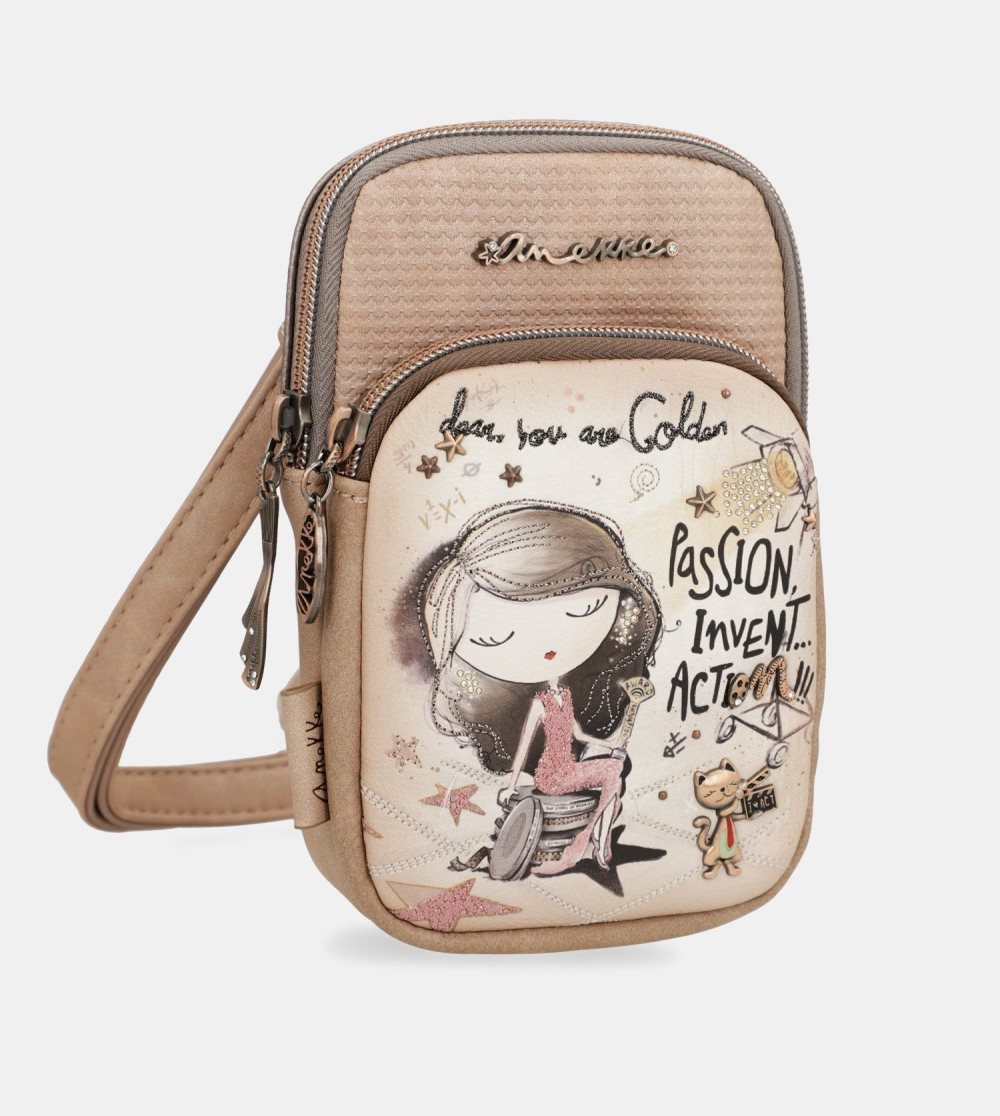 Glasses Cases Anekke Hollywood Crossbody Mini Bag Damske | 5729814-MO