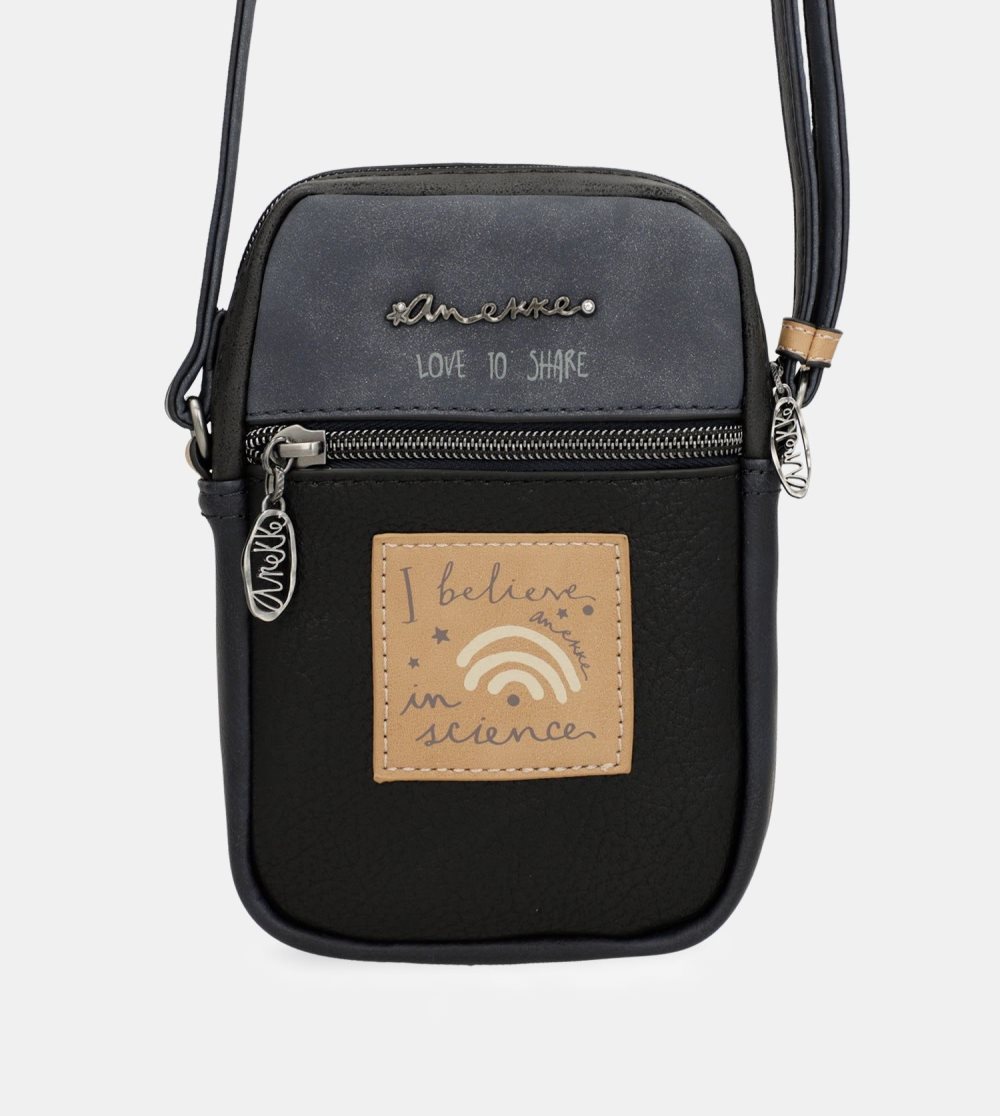 Glasses Cases Anekke Studio Navy Blue Mini Crossbody Bag Damske | 3806147-SU