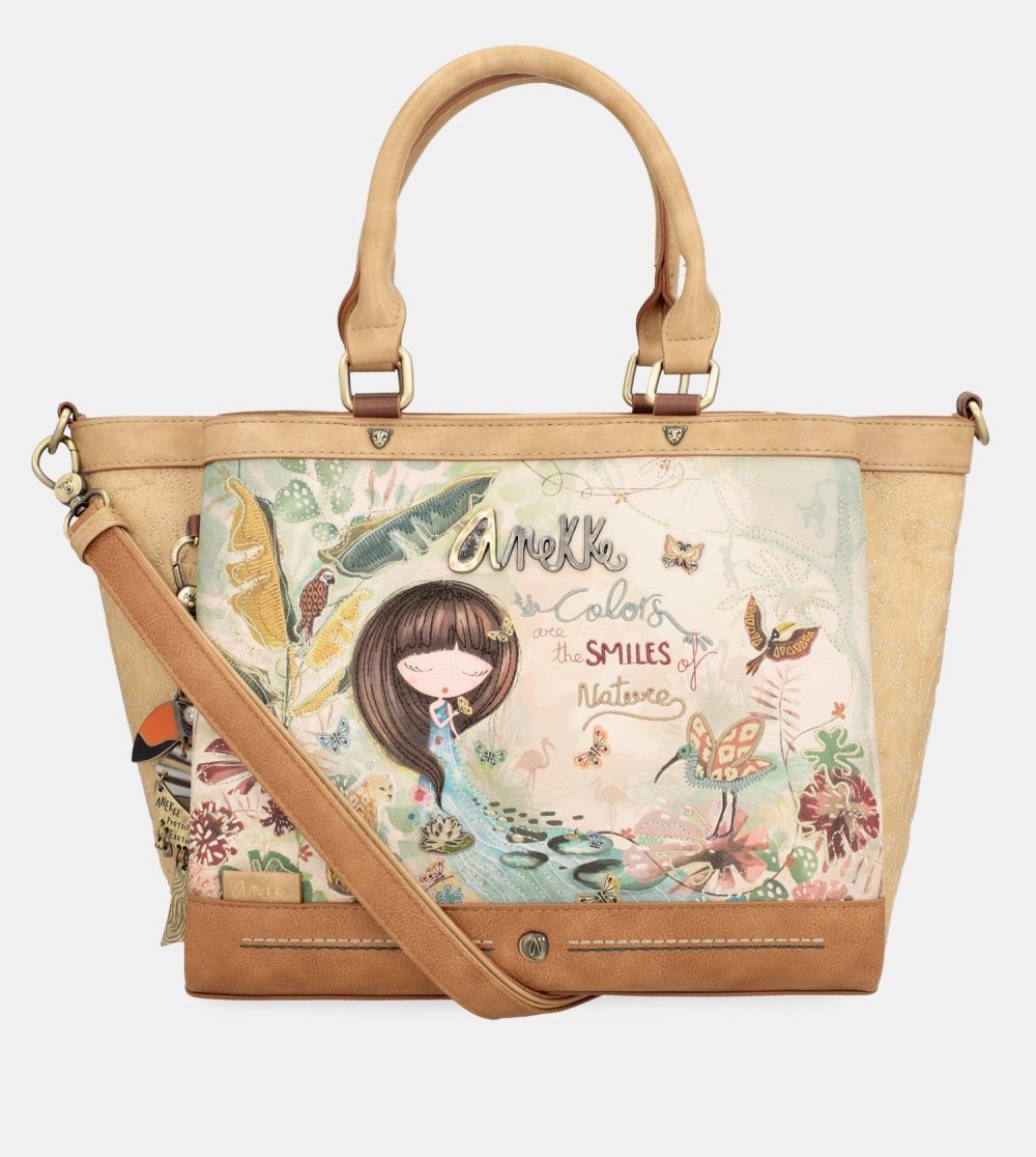 Kabelka Anekke Amazonia Triple Compartment Double Handle Tote Bag Damske | 2543196-FW