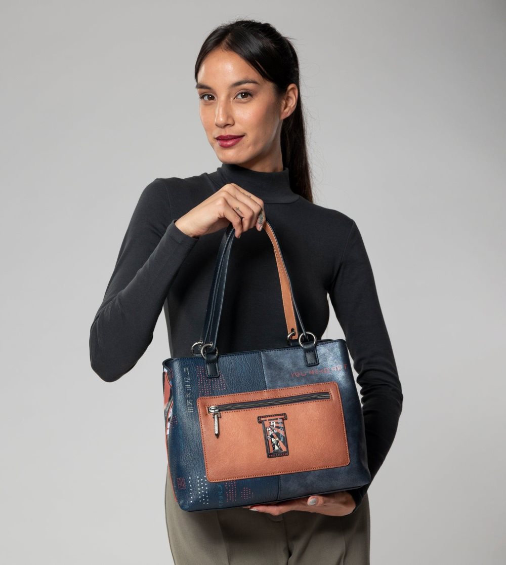 Kabelka Anekke Nagare 3 Compartments Tote Bag Damske | 8973605-RE