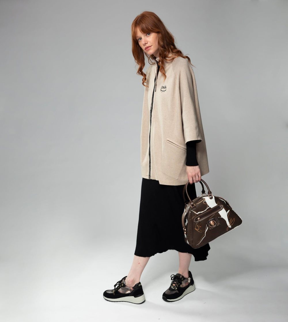 Kabelka Anekke Nature Shodo Brown 2-handle Shoulder Bag Damske | 3562197-VY