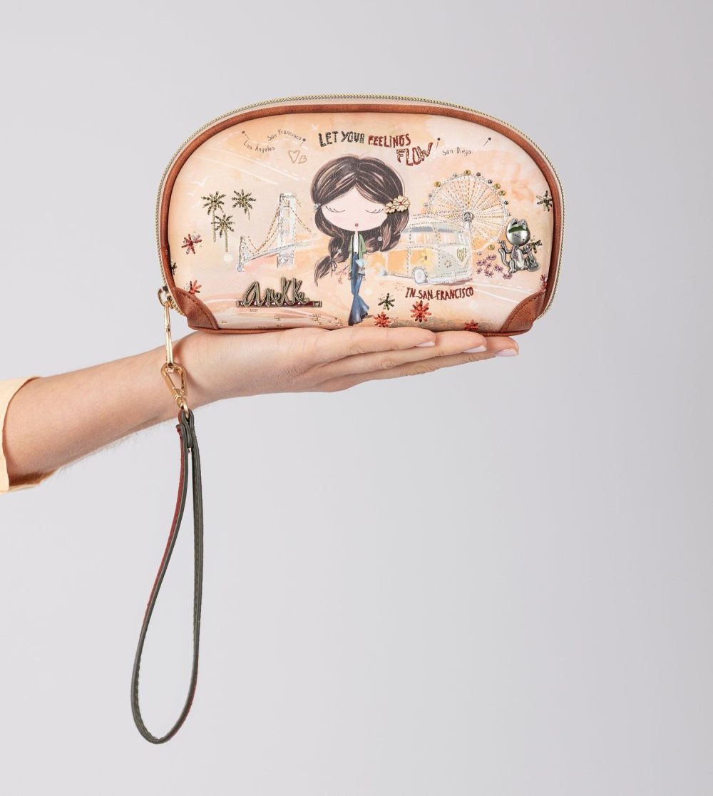 Kabelka Anekke Peace & Love Camel Rfid Holdall Bag Damske | 1902476-XZ