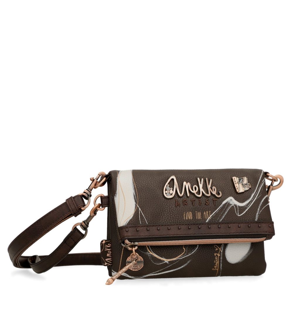 Kabelka Anekke Small Brown Shoulder Bag Nature Shodo Damske | 9012473-IP