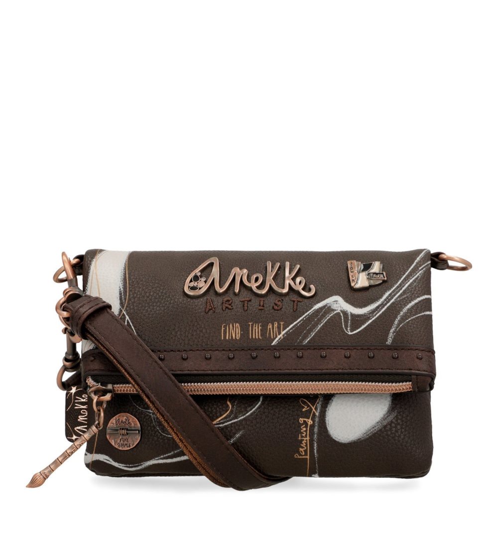 Kabelka Anekke Small Brown Shoulder Bag Nature Shodo Damske | 9012473-IP