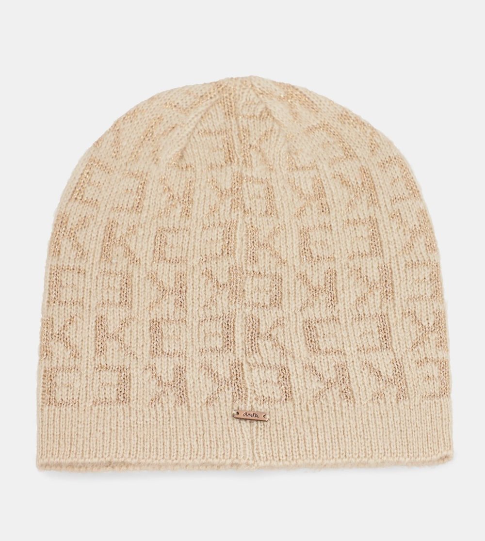 Klobuky Anekke Beige Contemporary Wool Hat Damske | 6805742-NX