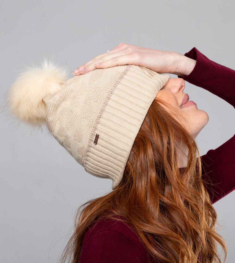 Klobuky Anekke Beige Shodo Wool Hat Damske | 3682451-UO