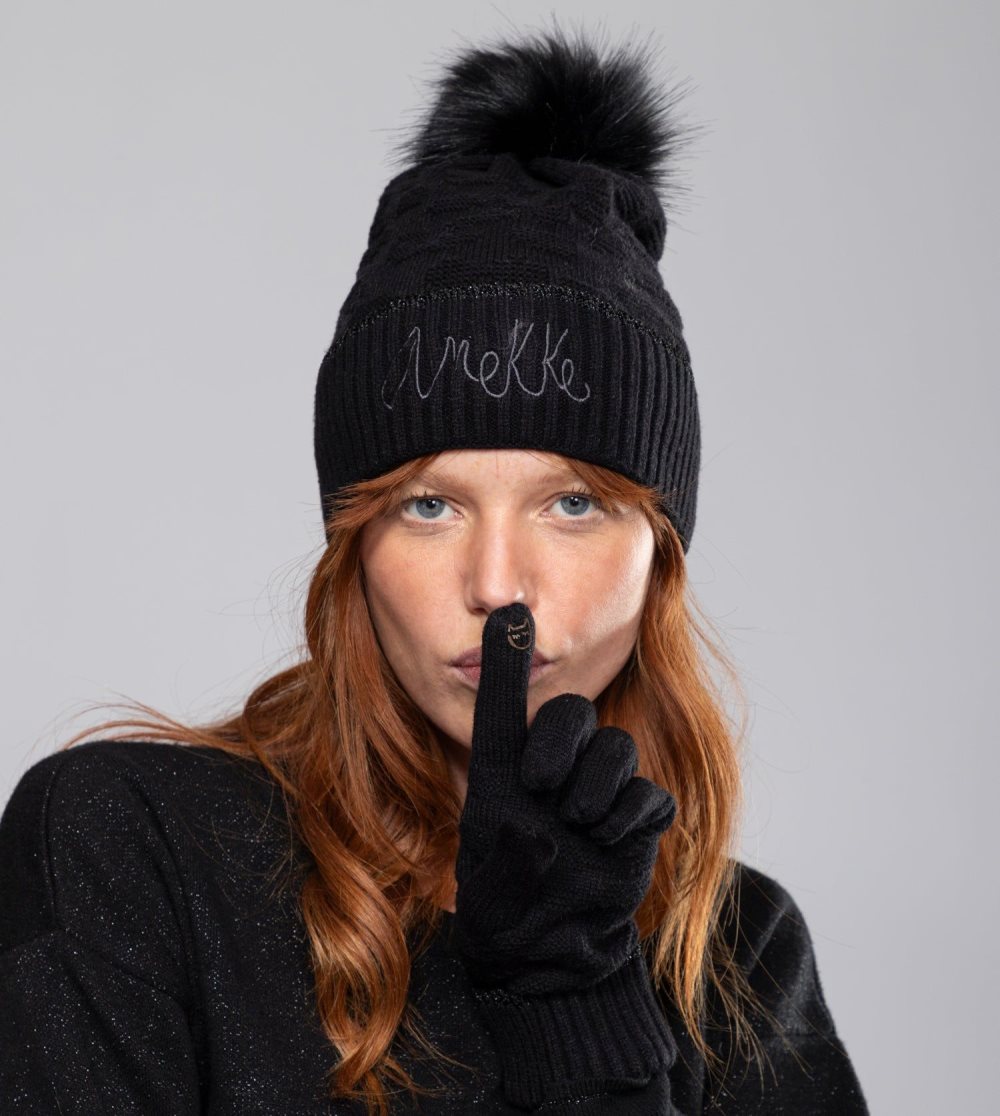Klobuky Anekke Black Shodo Wool Hat Damske | 4163928-DU