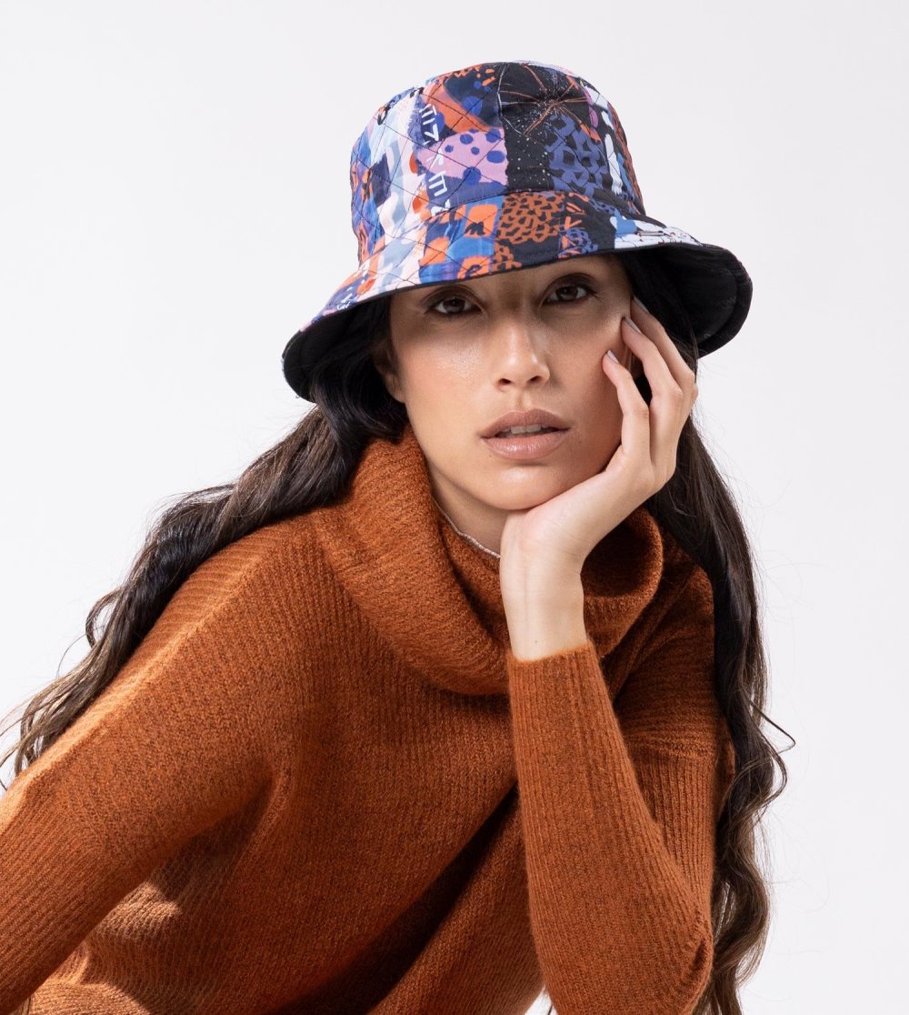 Klobuky Anekke Kyomu Pattern Bucket Hat Damske | 4821953-MX