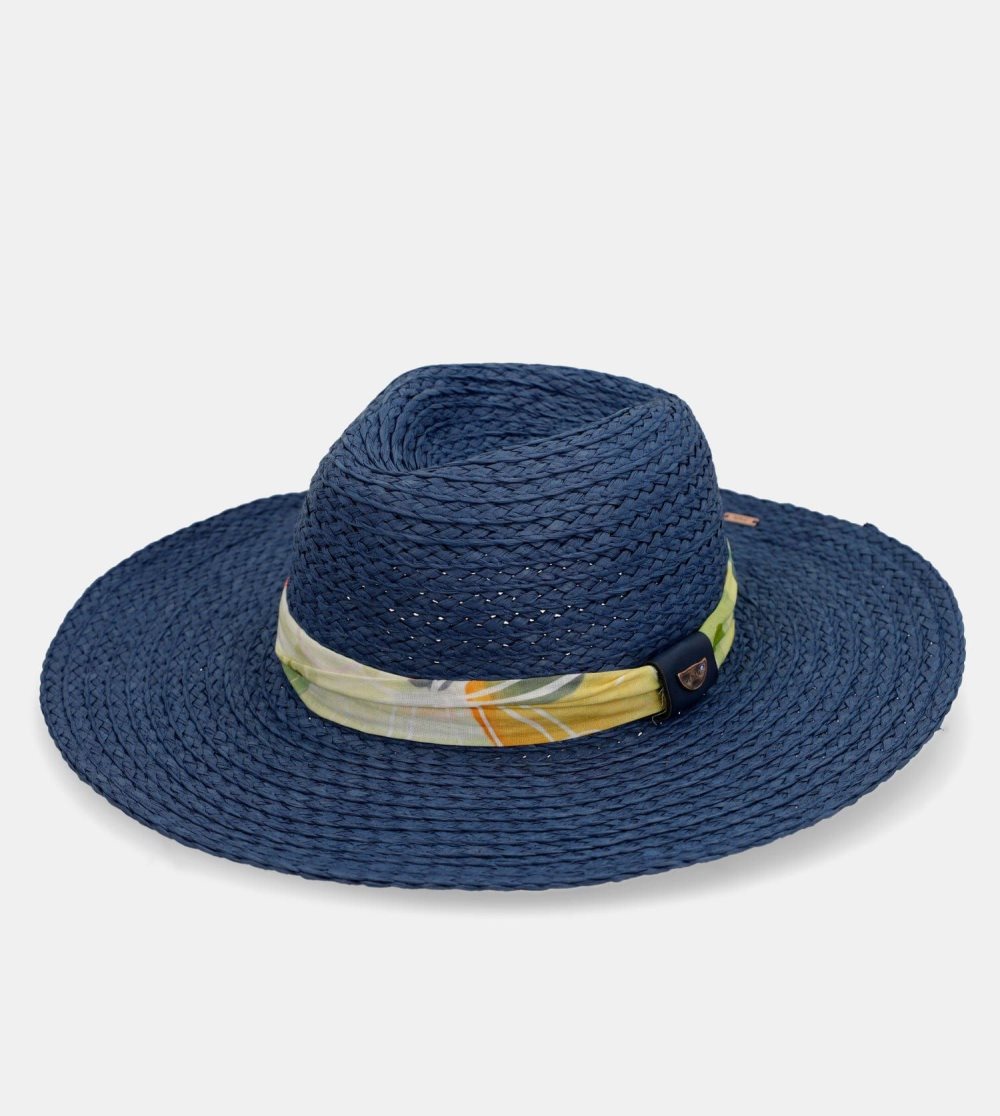 Klobuky Anekke Navy Blue Raffia Hat Damske | 3609827-BQ