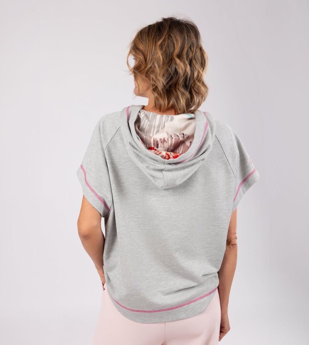 Mikiny Anekke Passion Grey Sleeveless Sweatshirt Damske | 4870963-XA