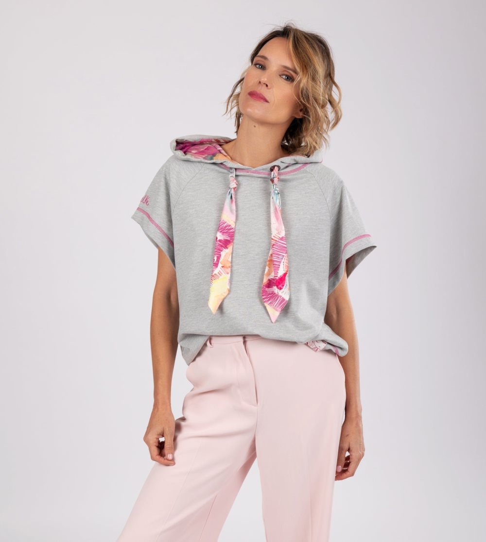 Mikiny Anekke Passion Grey Sleeveless Sweatshirt Damske | 4870963-XA
