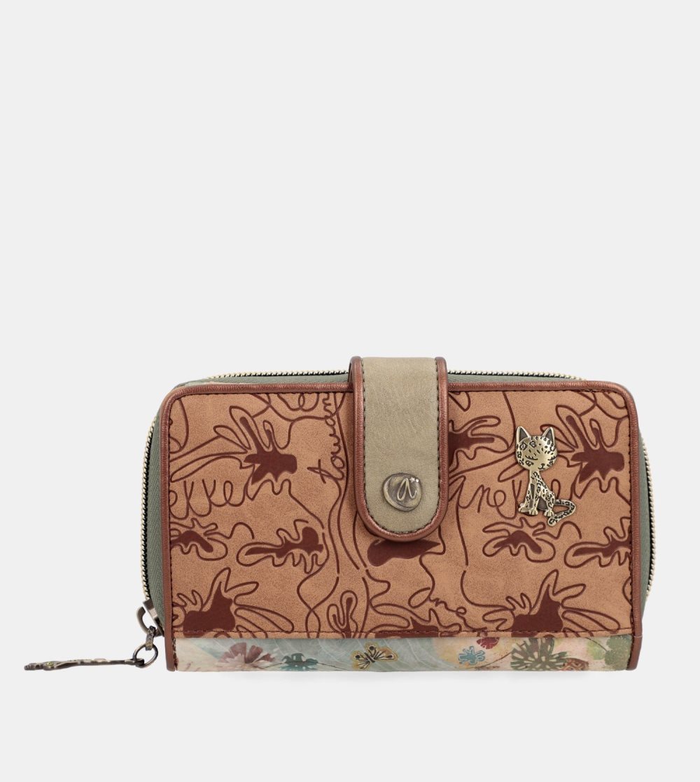 Penazenky Anekke Amazonia Medium Rfid Embossed Wallet Damske | 6820714-QC