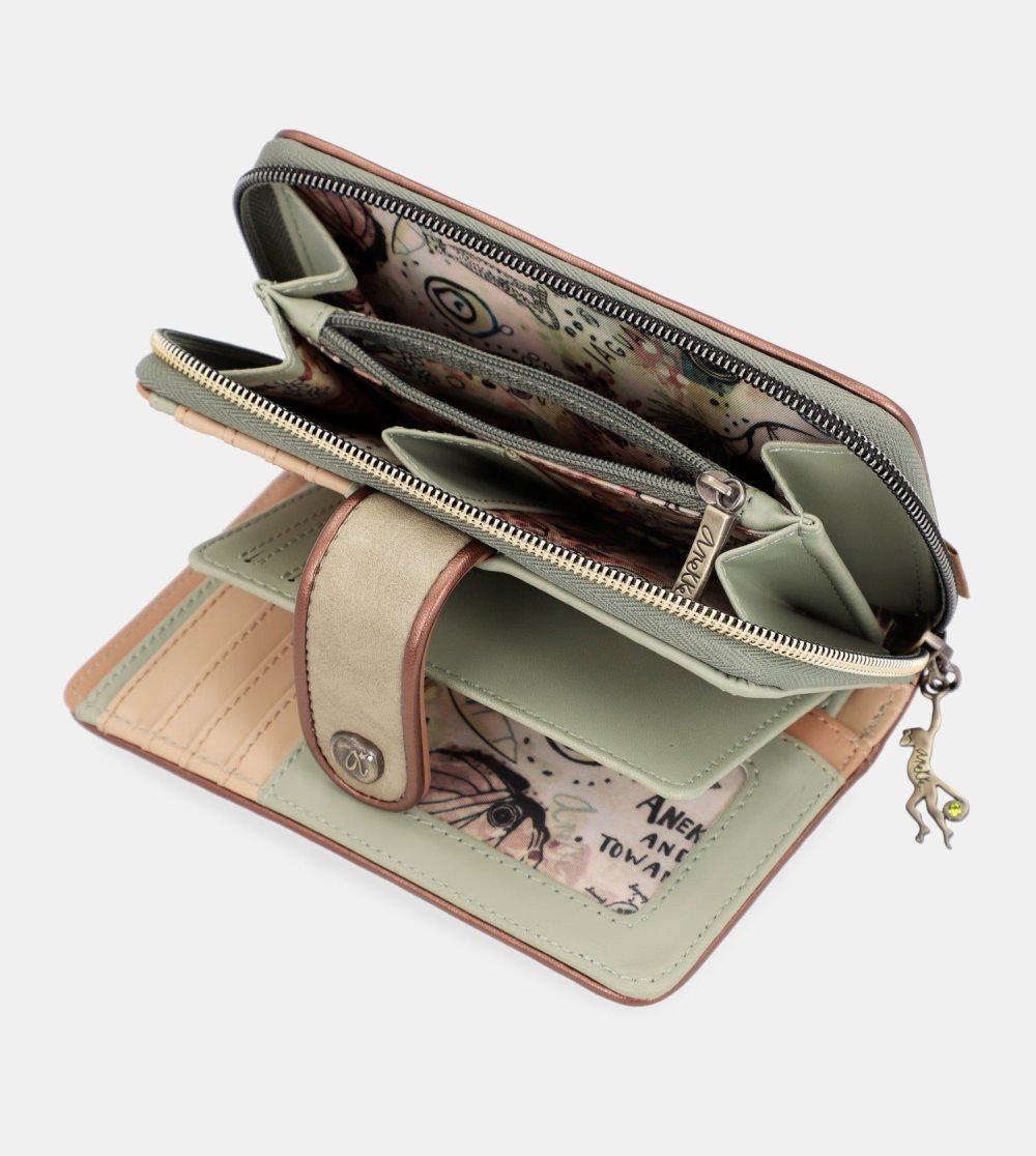 Penazenky Anekke Amazonia Medium Rfid Embossed Wallet Damske | 6820714-QC