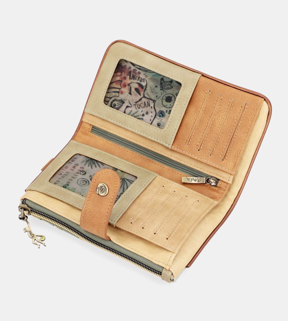 Penazenky Anekke Amazonia Rfid Embossed Flexi Wallet Damske | 6374890-OB