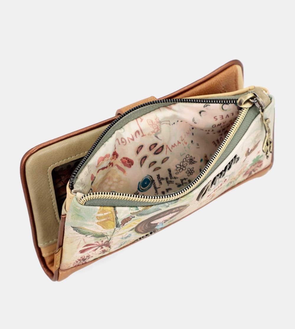 Penazenky Anekke Amazonia Rfid Embossed Flexi Wallet Damske | 6374890-OB
